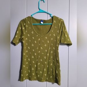 Old Navy ribbed shirt